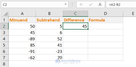 if odd excel|excel formula difference between two cells.